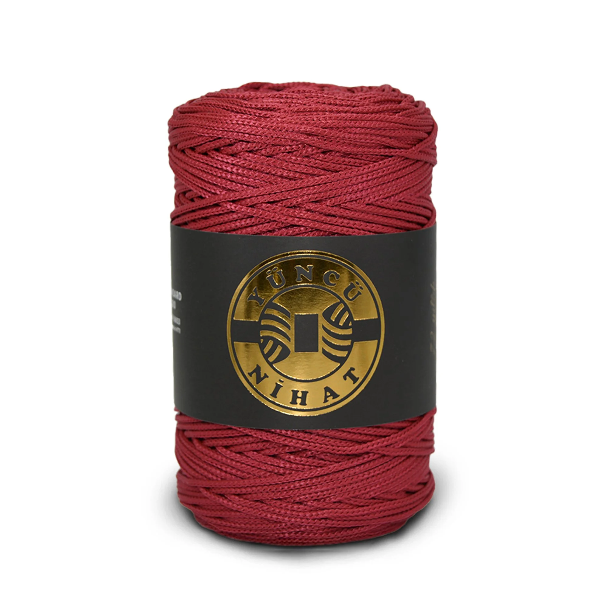 Polyester Makrome İpi - Bordo
