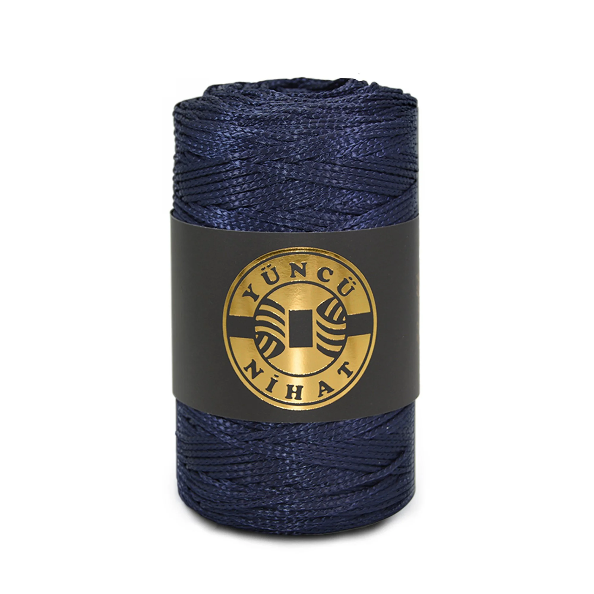 Polyester Makrome İpi - Lacivert